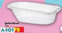 ŞEFFAF KÜVET 50 L ŞEFFAF KÜVET 50 L